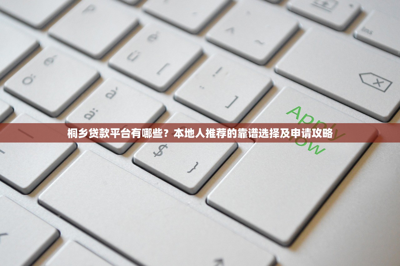 桐乡贷款平台有哪些？本地人推荐的靠谱选择及申请攻略