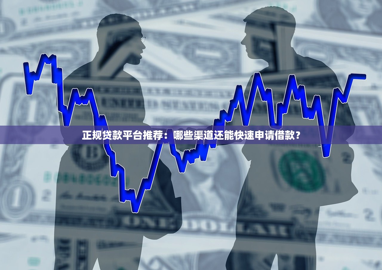 正规贷款平台推荐：哪些渠道还能快速申请借款？