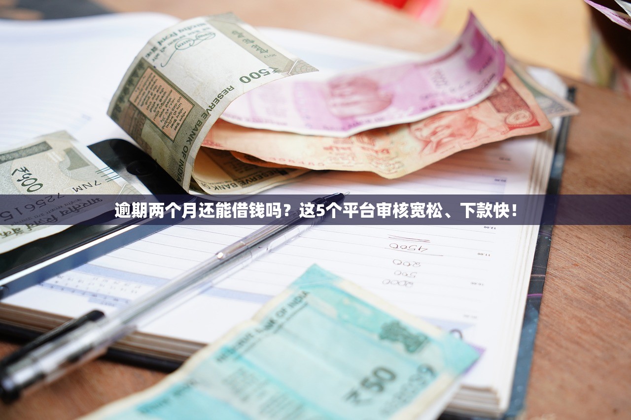 逾期两个月还能借钱吗？这5个平台审核宽松、下款快！