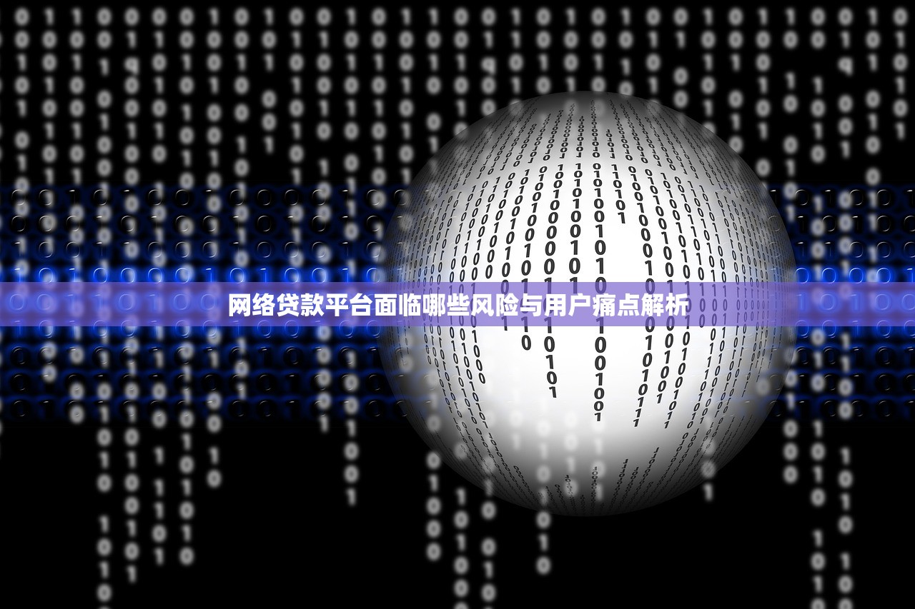 网络贷款平台面临哪些风险与用户痛点解析