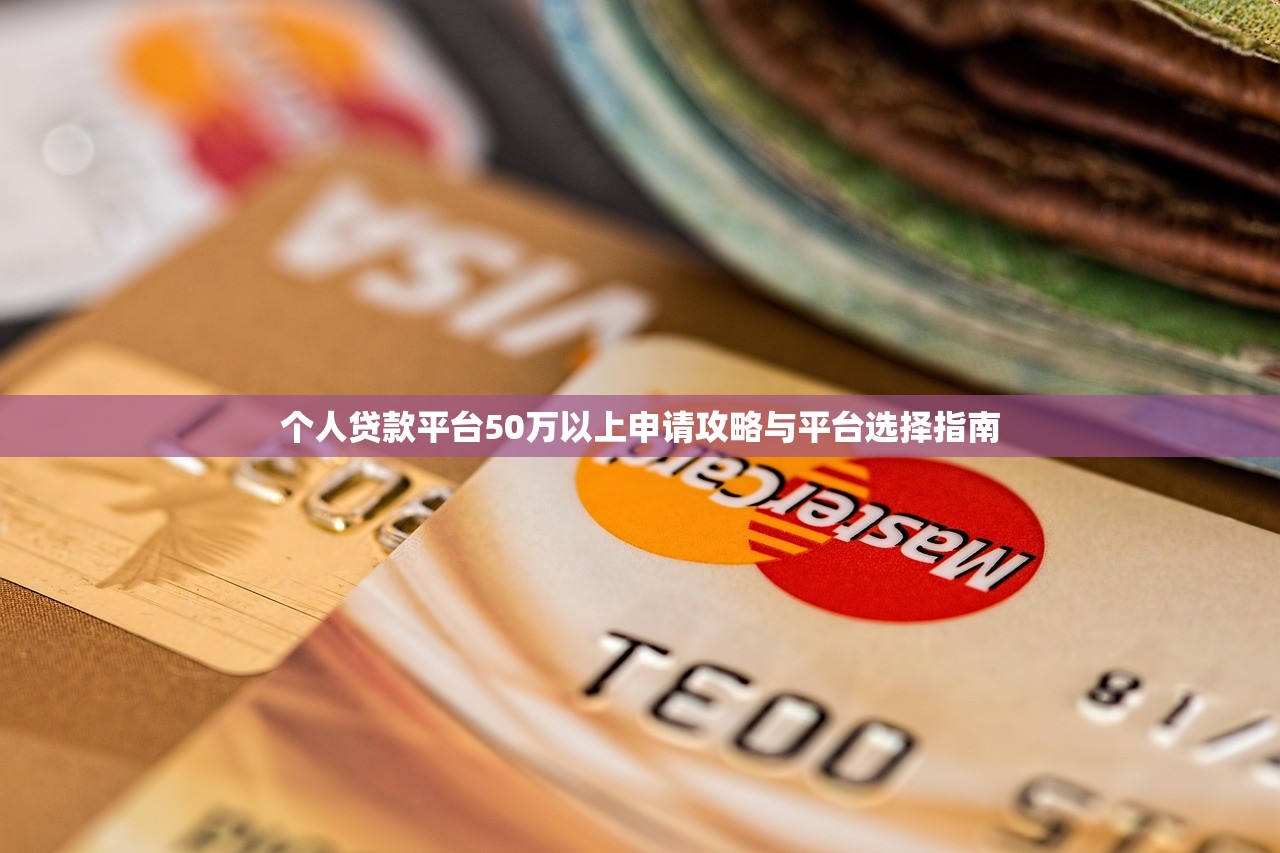 个人贷款平台50万以上申请攻略与平台选择指南