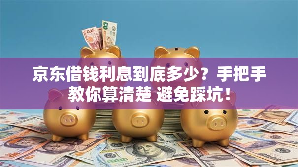 京东借钱利息到底多少？手把手教你算清楚 避免踩坑！