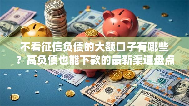 不看征信负债的大额口子有哪些？高负债也能下款的最新渠道盘点