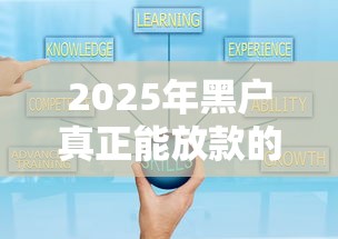 2025年黑户真正能放款的平台怎么找？破解秘籍大公开