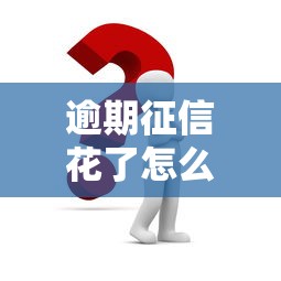 逾期征信花了怎么办？正确解决姿势看这篇攻略