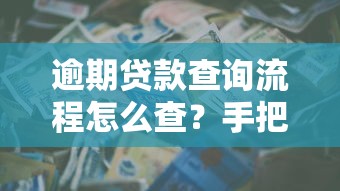 逾期贷款查询流程怎么查？手把手教你自查信用记录