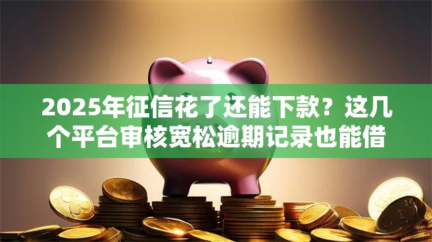 2025年征信花了还能下款？这几个平台审核宽松逾期记录也能借到钱