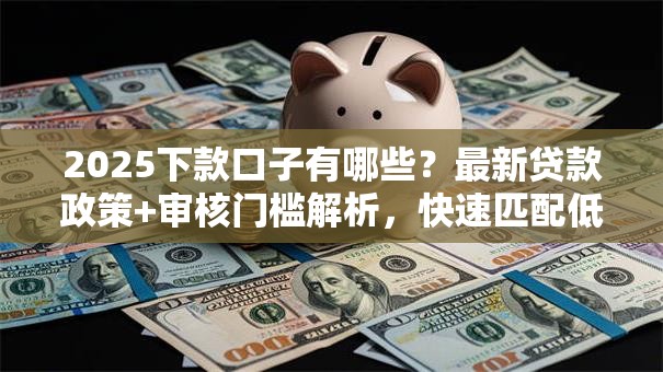 2025下款口子有哪些？最新贷款政策+审核门槛解析，快速匹配低息渠道！