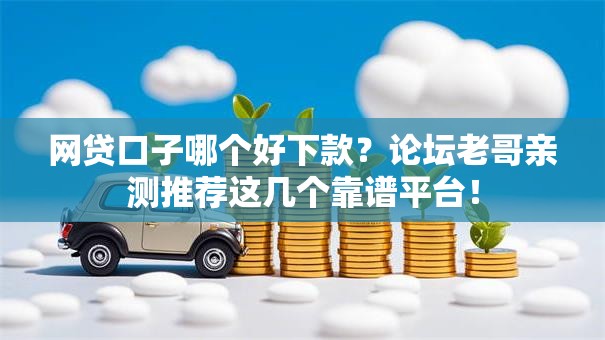 网贷口子哪个好下款？论坛老哥亲测推荐这几个靠谱平台！