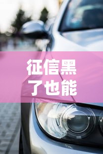 征信黑了也能买车？这些贷款方案帮你圆梦