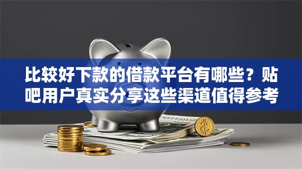 比较好下款的借款平台有哪些？贴吧用户真实分享这些渠道值得参考
