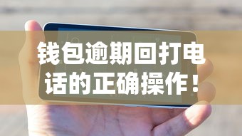 钱包逾期回打电话的正确操作！三招教你避免催收压力