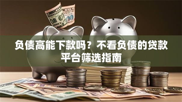 负债高能下款吗？不看负债的贷款平台筛选指南