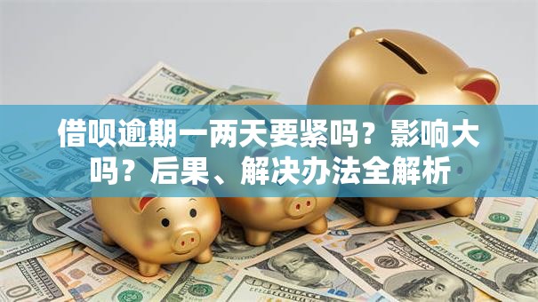 借呗逾期一两天要紧吗？影响大吗？后果、解决办法全解析