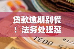 贷款逾期别慌！法务处理延期分期必备材料和流程全解析