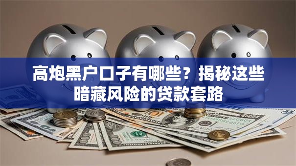 高炮黑户口子有哪些？揭秘这些暗藏风险的贷款套路
