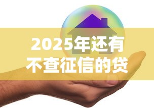 2025年还有不查征信的贷款渠道吗？必看攻略解析