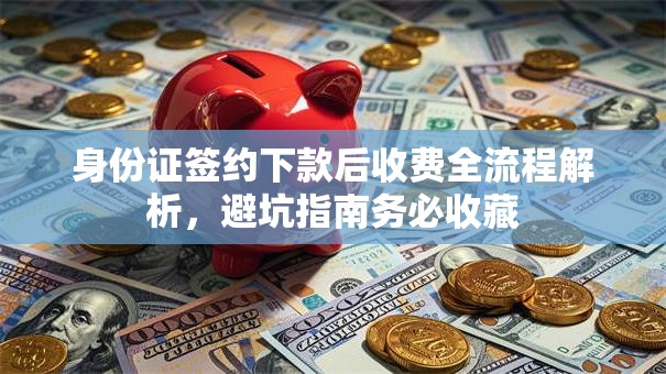 身份证签约下款后收费全流程解析，避坑指南务必收藏