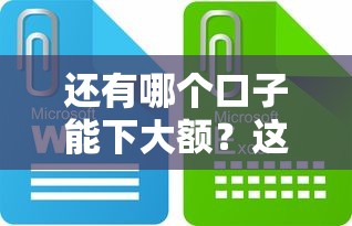 还有哪个口子能下大额？这些渠道或许能帮到你