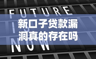 新口子贷款漏洞真的存在吗？揭秘背后真相与风险防范