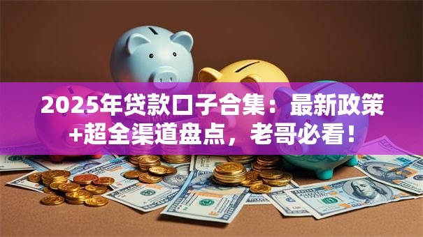 2025年贷款口子合集：最新政策+超全渠道盘点，老哥必看！