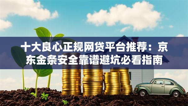 十大良心正规网贷平台推荐：京东金条安全靠谱避坑必看指南