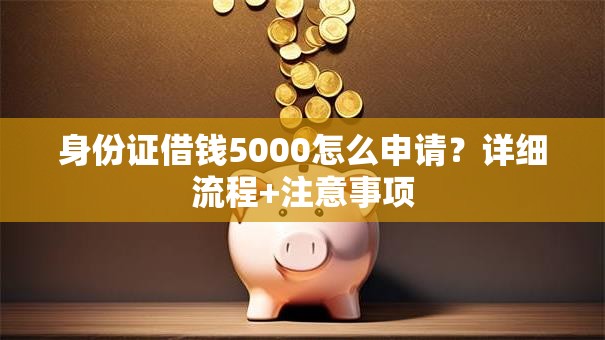 身份证借钱5000怎么申请？详细流程+注意事项