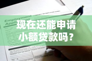 现在还能申请小额贷款吗？真实下款渠道全解析