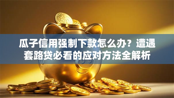 瓜子信用强制下款怎么办？遭遇套路贷必看的应对方法全解析
