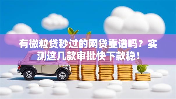 有微粒贷秒过的网贷靠谱吗？实测这几款审批快下款稳！