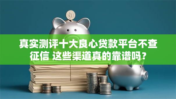 真实测评十大良心贷款平台不查征信 这些渠道真的靠谱吗？