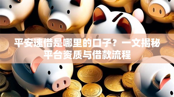 平安速借是哪里的口子？一文揭秘平台资质与借款流程