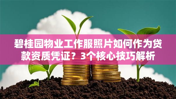 碧桂园物业工作服照片如何作为贷款资质凭证？3个核心技巧解析