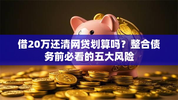 借20万还清网贷划算吗？整合债务前必看的五大风险
