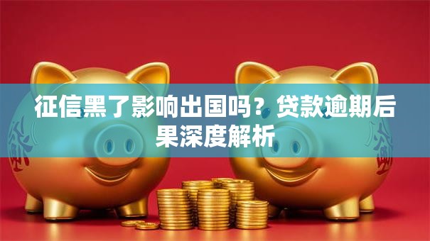 征信黑了影响出国吗？贷款逾期后果深度解析