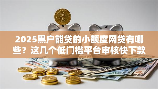 2025黑户能贷的小额度网贷有哪些？这几个低门槛平台审核快下款稳！