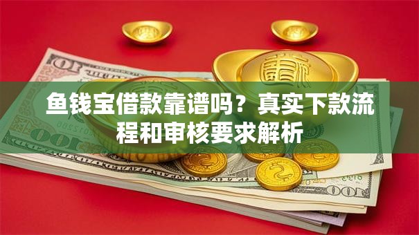 鱼钱宝借款靠谱吗？真实下款流程和审核要求解析