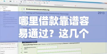 哪里借款靠谱容易通过？这几个正规平台申请门槛低