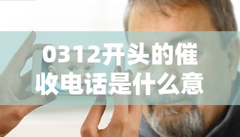 0312开头的催收电话是什么意思？揭秘背后真相和应对技巧