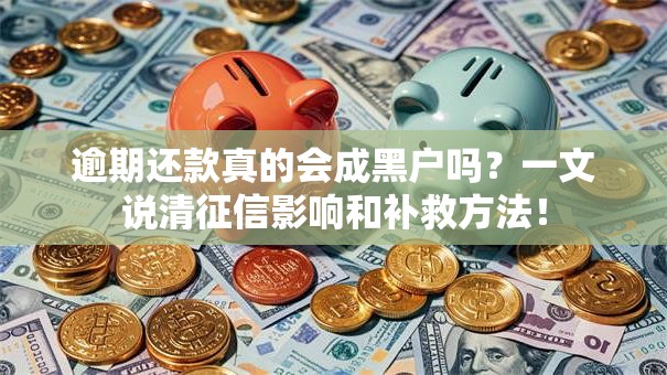 逾期还款真的会成黑户吗？一文说清征信影响和补救方法！