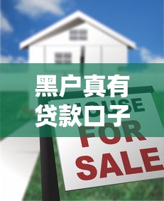 黑户真有贷款口子吗？揭秘真实渠道与避坑指南