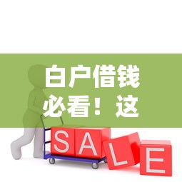 白户借钱必看！这5个平台100%能借到钱（附真实经验分享）