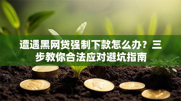 遭遇黑网贷强制下款怎么办？三步教你合法应对避坑指南