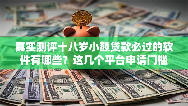 真实测评十八岁小额贷款必过的软件有哪些？这几个平台申请门槛低、审批快！