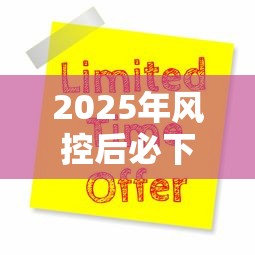 2025年风控后必下款平台推荐？这几类口子依然能申请！