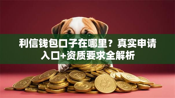 利信钱包口子在哪里？真实申请入口+资质要求全解析