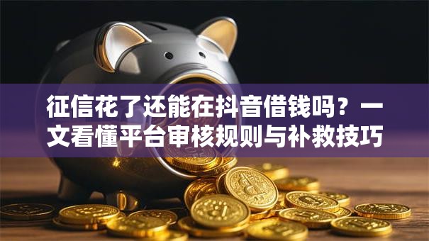 征信花了还能在抖音借钱吗？一文看懂平台审核规则与补救技巧