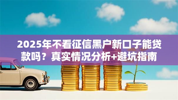 2025年不看征信黑户新口子能贷款吗？真实情况分析+避坑指南