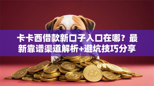 卡卡西借款新口子入口在哪？最新靠谱渠道解析+避坑技巧分享