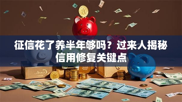 征信花了养半年够吗？过来人揭秘信用修复关键点
